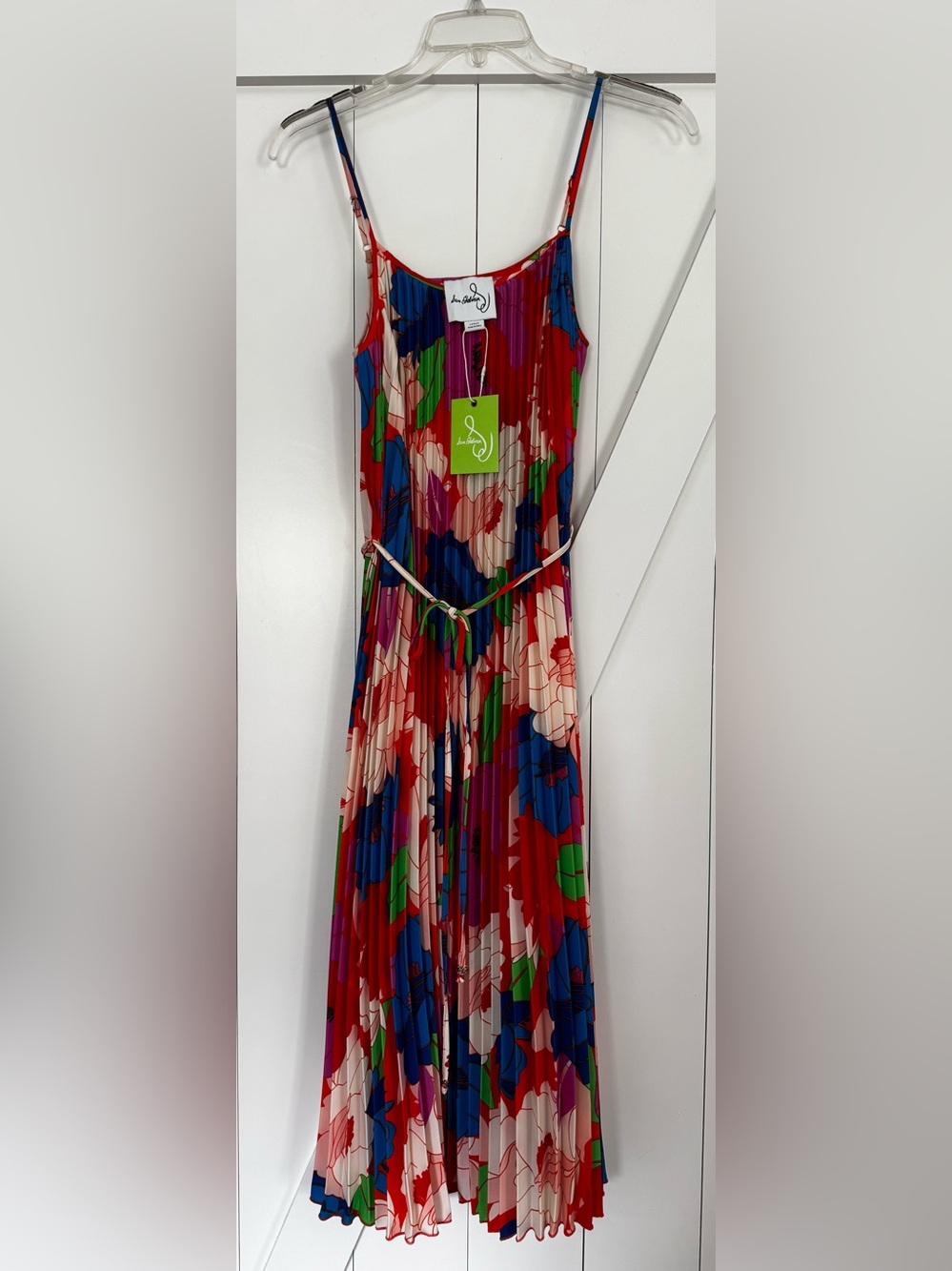 Sam Edelman Multicolor Floral Pleated Sundress
